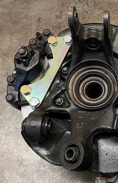 JZX90-100 Subaru WRX rear caliper conversion brackets